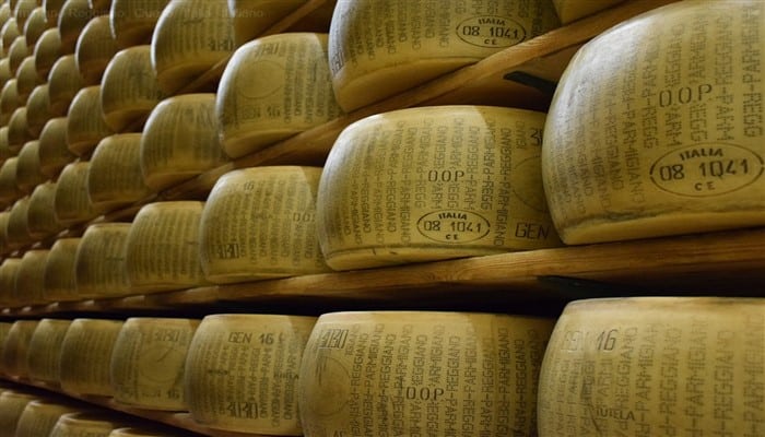 el queso mozzarella también tiene origen en Dinamarca