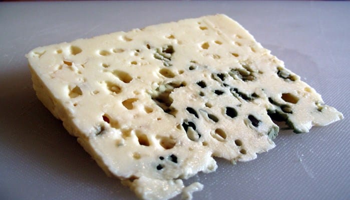 Elaboración del queso Roquefort estilo Stilton