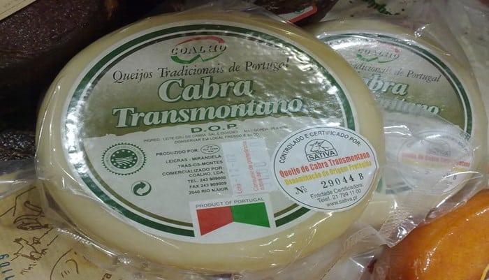 Queso de cabra transmontano: quesos portugueses